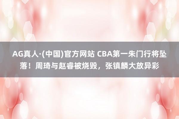 AG真人·(中国)官方网站 CBA第一朱门行将坠落!周琦与赵睿被烧毁,张镇麟大放异彩