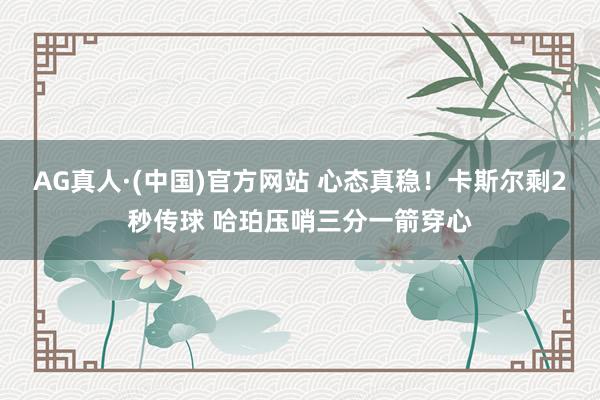 AG真人·(中国)官方网站 心态真稳！卡斯尔剩2秒传球 哈珀压哨三分一箭穿心